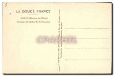 CPA Arles Bouches du Rhone Interieur du Cloitre de St Trophime 