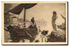 CPA St Clement de la Place La Vocation des Apotres peinture de Moulenard 