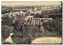 CPA Brissac M et L Vue panoramique de Quince 