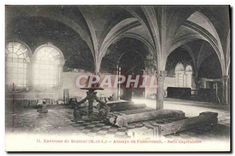 CPA Environs de Saumur M et L Abbaye de Fontevrault Salle Capitulaire 