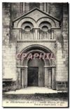 CPA Fontevrault M et L Ancienne Abbaye du XI xiecle Porte de la chapelle Nord 
