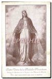 CPA Notre Dame de la Medaille Miraculeuse 