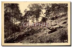 CPA Saint Leger en Yvelines Les Rochers d'Angennes 