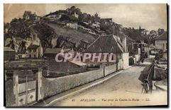 CPA Avallon Vue prise de Cousin la Roche 