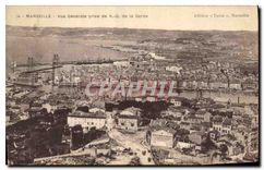 CPA Marseille Vue Generale prise de ND de la Garde 