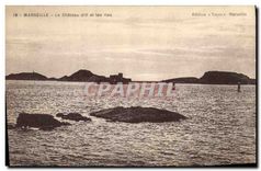 CPA Marseille Le Chateau d'If et les Iles 
