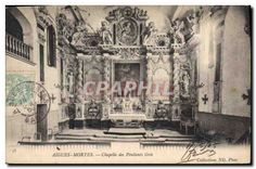 CPA Aigues Mortes Chapelle des Penitents Gris 