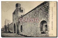 CPA Aigues Mortes Les Remparts vue interieure 