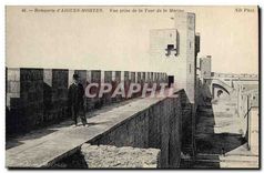 CPA Remparts d'Aigues Mortes Vue prise de la Tour de la Marine 