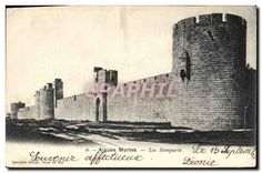 CPA Aigues Mortes Les Remparts 