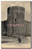 CPA Remparts d'Aigues Mortes Tour des Bourguignons 