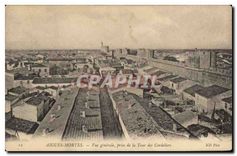 CPA Aigues Mortes Vue generale prise de la Tour des Cordeliers 