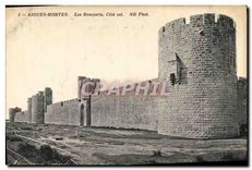 CPA Aigues Mortes Les Remparts Cote est 