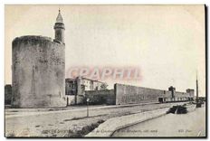 CPA Aigues Mortes Tour de Constance et les Remparts cote nord 
