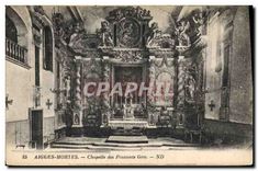 CPA Aigues Mortes Chapelle des Penitents Gris 