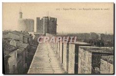 CPA Aigues Mortes Les Remparts Chemin de ronde 