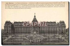 CPA Rennes Le Palais du Commerce Commence en 1885 