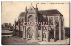 CPA Rennes La Basilique de Saint Aubin 