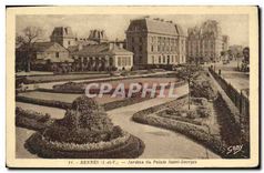 CPA Rennes L et V Jardins du Palais Saint Georges 