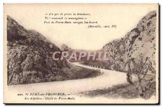 CPA St Remy de Provence Les Alpilles Defile de Petro Malo 