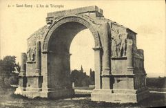 CPA Saint Remy l'Arc de Triomphe 