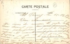 CPA St Remy de Provence route conduisant a Maussane Defile de Peiro Malo I ped dou lioun d'Arle