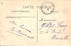 CPA Saint Remy de Provence les Antiques Bas relief du Mausolee Facade Est