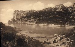 CPA Sites de Provence Littoral de Marseille Sormiou vue generale 