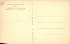 CPA Sites de Provence Littoral de Marseille Sormiou vue generale 