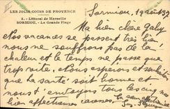 CPA Les Jolis Coins de Provence Littoral de Marseille Sormiou la Grande Plage 