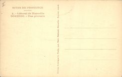 CPA Sites de Provence Littoral de Marseille Sormiou vue generale 