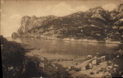 CPA Les Jolis Coins de Provence Littoral de Marseille Sormiou vue generale 