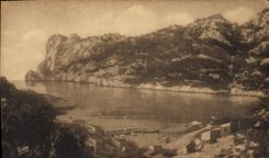 CPA Les Jolis Coins de Provence Littoral de Marseille Sormiou vue generale 