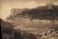 CPA Sites de Provence Littoral de Marseille Sormiou vue generale 