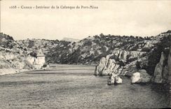 CPA Cassis interieur de la Calanque de Port Miou 