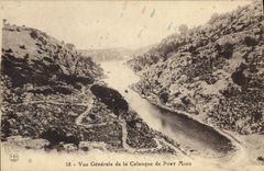 CPA Vue generale de la Calanque de Port Miou 