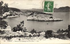 CPA Cassis Entree dela Calanque de Port Miou 