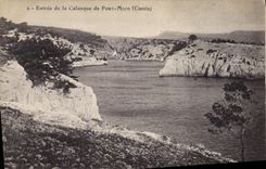 CPA Entree de la Calanque de Port Miou Cassis 
