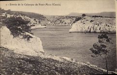 CPA Entree de la Calanque de Port Miou Cassis 