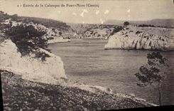 CPA Entree de la Calanque de Port Miou Cassis 