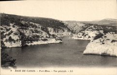 CPA Baie de Cassis Port Miou vue generale 