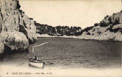 CPA Baie de Cassis Port Pin 