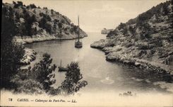CPA Cassis Calanque de Port Pin 