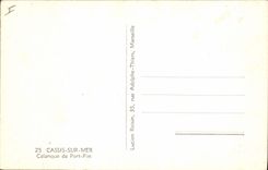 CPA Cassis sur Mer Calanque de Port Pin 