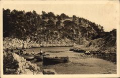 CPA La Cote Provence Cassis et ses Calanques Calanque de Port Pin 