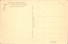 CPA La Cote Provence Cassis et ses Calanques Calanque de Port Pin 