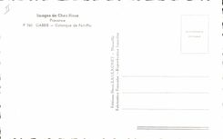 CPA Provence Cassis Calanque de Port Pin 