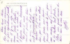 CPA La Cote Provence Calanque de Port Pin des Cassis 