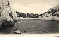 CPA Baie de Cassis Port Pin 