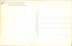 CPA La Cote Provencale Cassis et ses Calanques Calanque d'En Vau Aiguille 